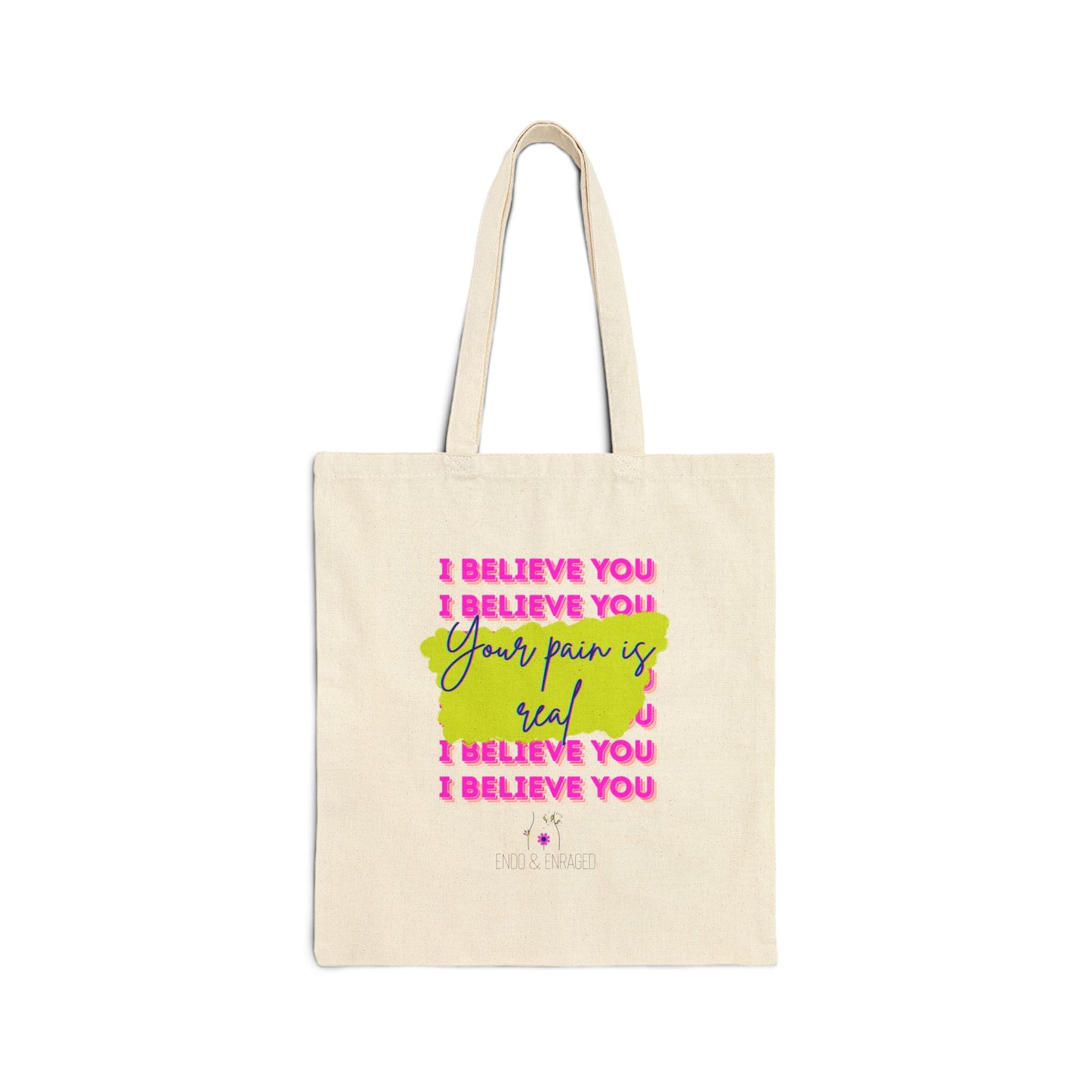 Cotton Canvas Tote Bag