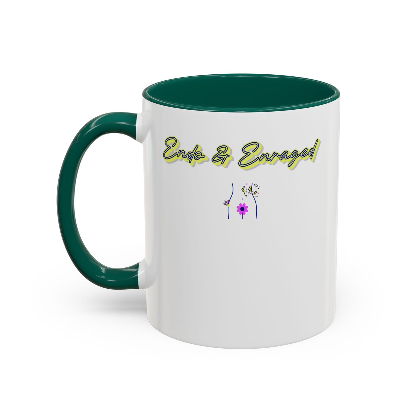Witch These Cramps Are Brew-tal Mug β Funny Halloween Witch Coffee Cup for Women | Endo Awareness Gift