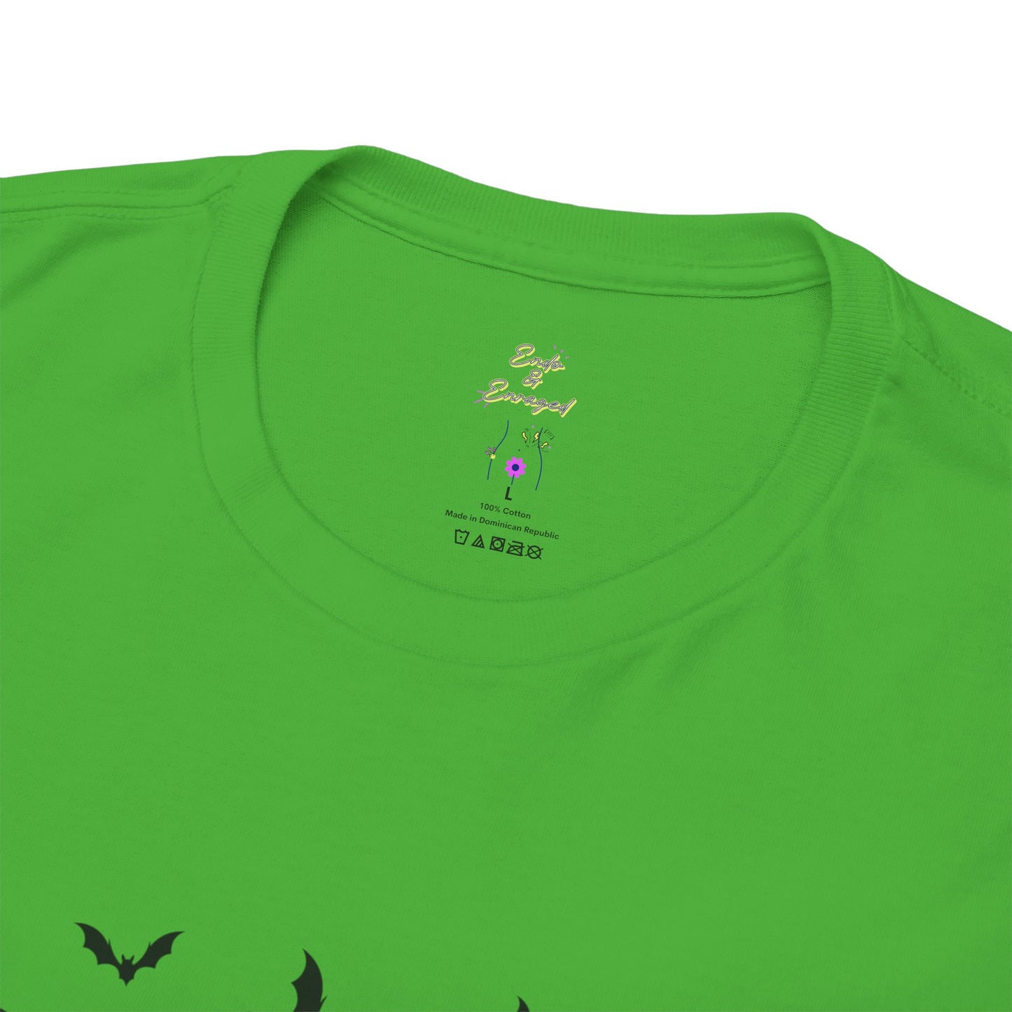 Funky Halloween Tee - "Bite Me, Undo!" Unisex Heavy Cotton T-Shirt, Spooky Apparel, Fall Fashion, Halloween Costume