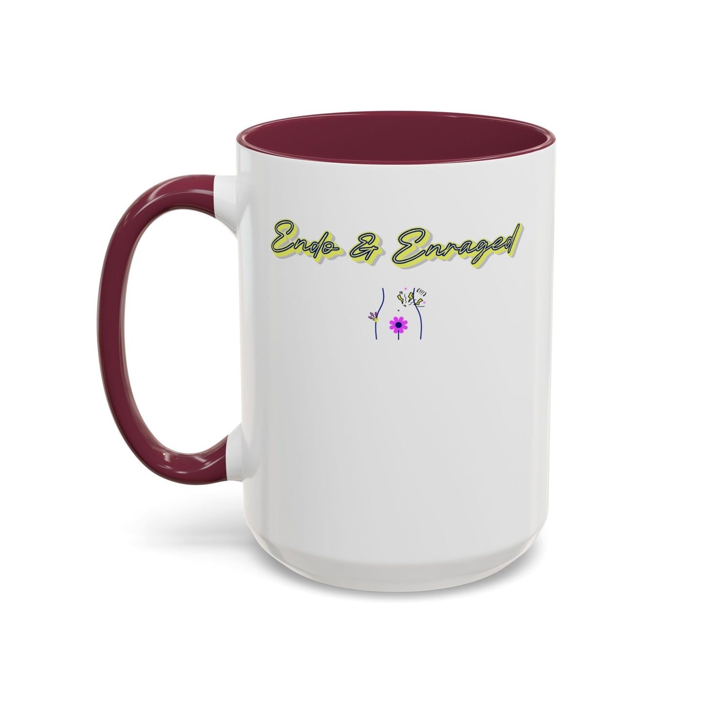 Witch These Cramps Are Brew-tal Mug β Funny Halloween Witch Coffee Cup for Women | Endo Awareness Gift
