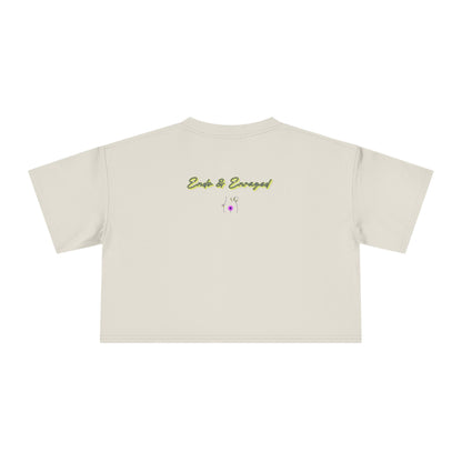 Endo Humor Cropped T-Shirt – Witch These Cramps Are Brew-tal! Funny Period Awareness Tee for Women