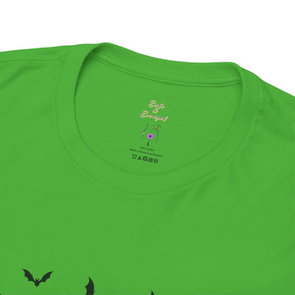 Funky Halloween Tee - "Bite Me, Undo!" Unisex Heavy Cotton T-Shirt, Spooky Apparel, Fall Fashion, Halloween Costume