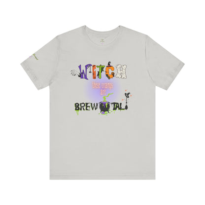 Endo Humor T-Shirt – Witch These Cramps Are Brew-tal! Funny Period Awareness Tee for Women”