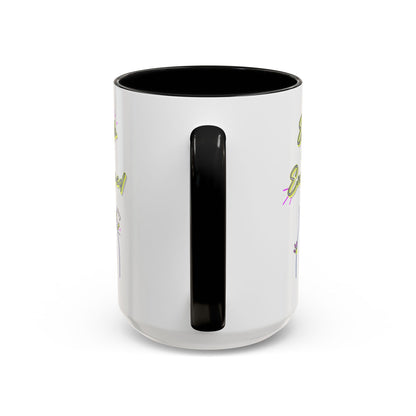 Cute Endometriosis humor coffee mug - laughing through the pain