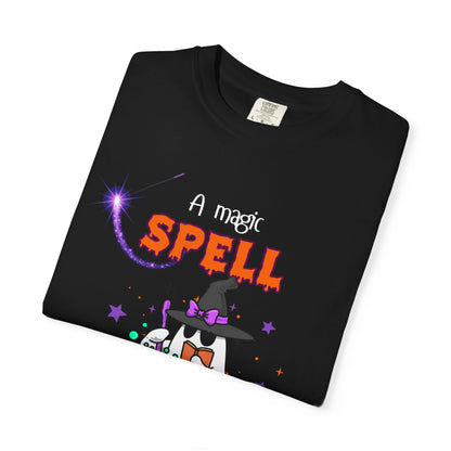 Magic Spell T-Shirt, Funny Halloween Tee, Unisex Witch Shirt, Gift for Her, Spooky Vibes, Casual Wear