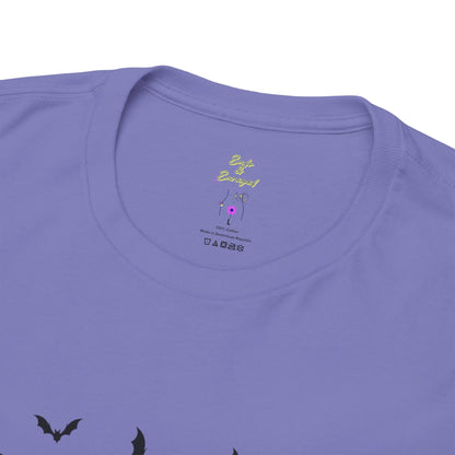 Funky Halloween Tee - "Bite Me, Undo!" Unisex Heavy Cotton T-Shirt, Spooky Apparel, Fall Fashion, Halloween Costume