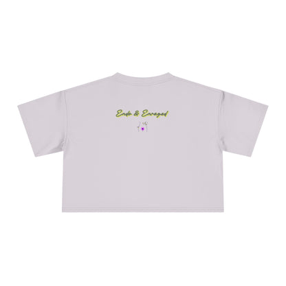 Endo Humor Cropped T-Shirt – Witch These Cramps Are Brew-tal! Funny Period Awareness Tee for Women